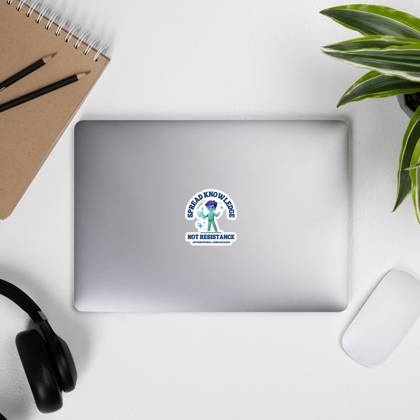 Spread Knowledge, Not Resistance - Stickers (5 pack)