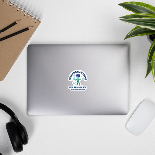 Spread Knowledge, Not Resistance - Stickers (5 pack)