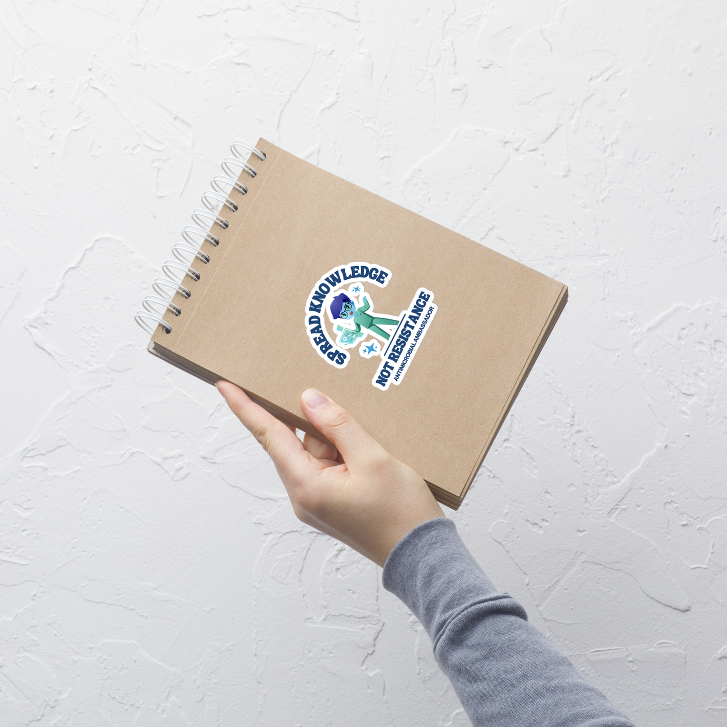 Spread Knowledge, Not Resistance - Stickers (5 pack)