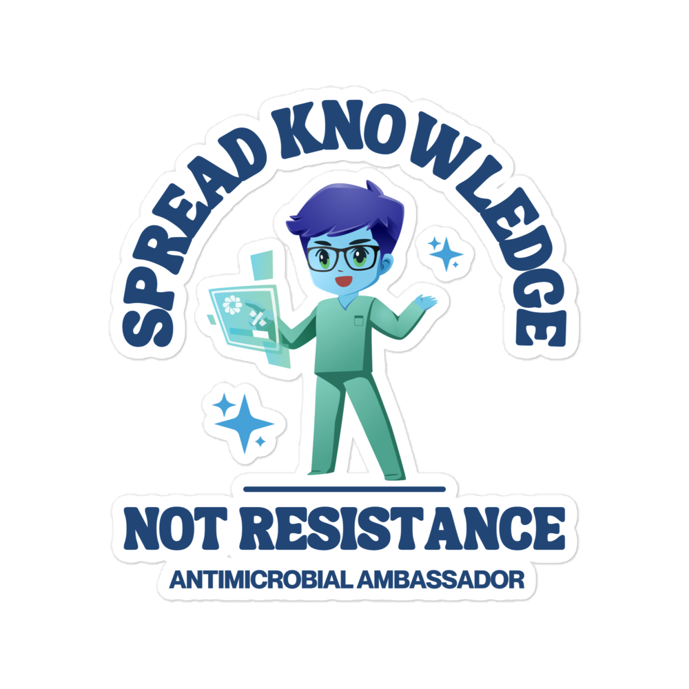Spread Knowledge, Not Resistance - Stickers (5 pack)