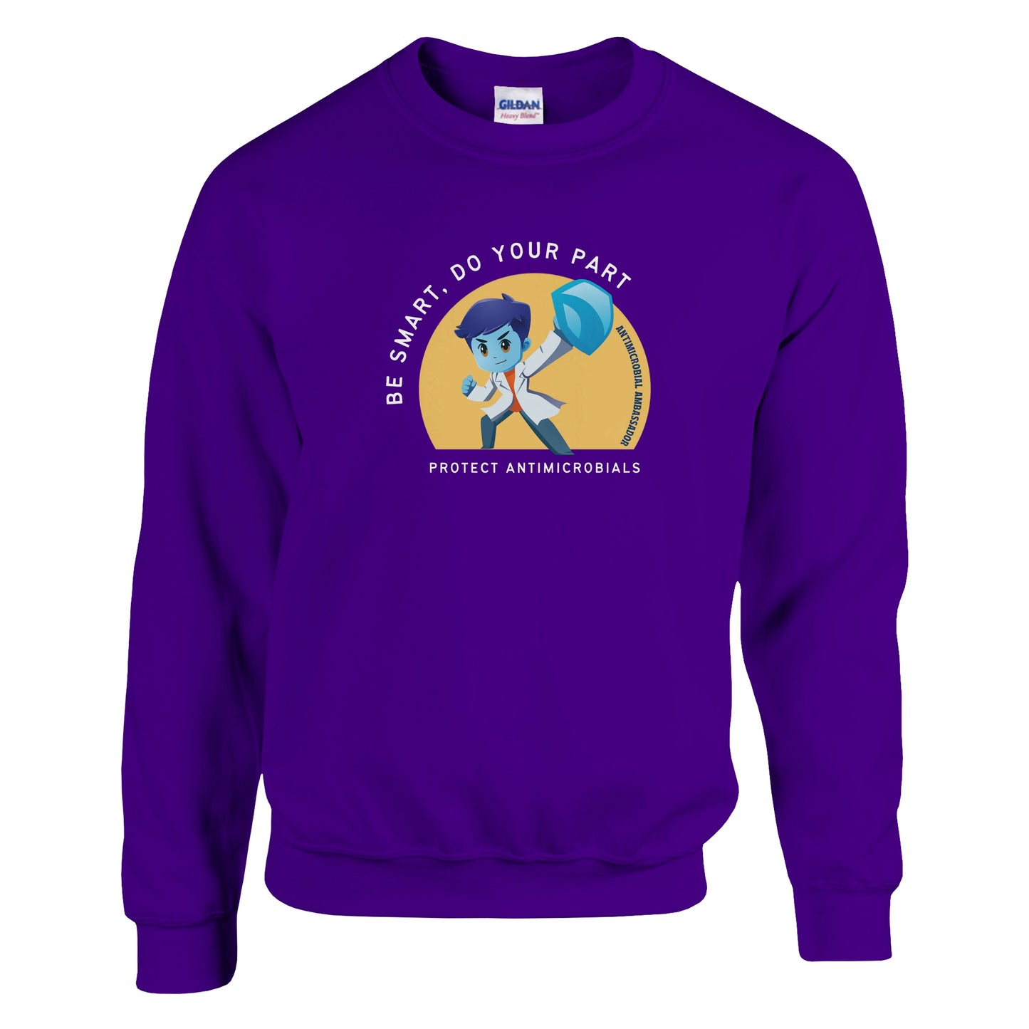Be Smart, Do Your Part - Crewneck Sweatshirt
