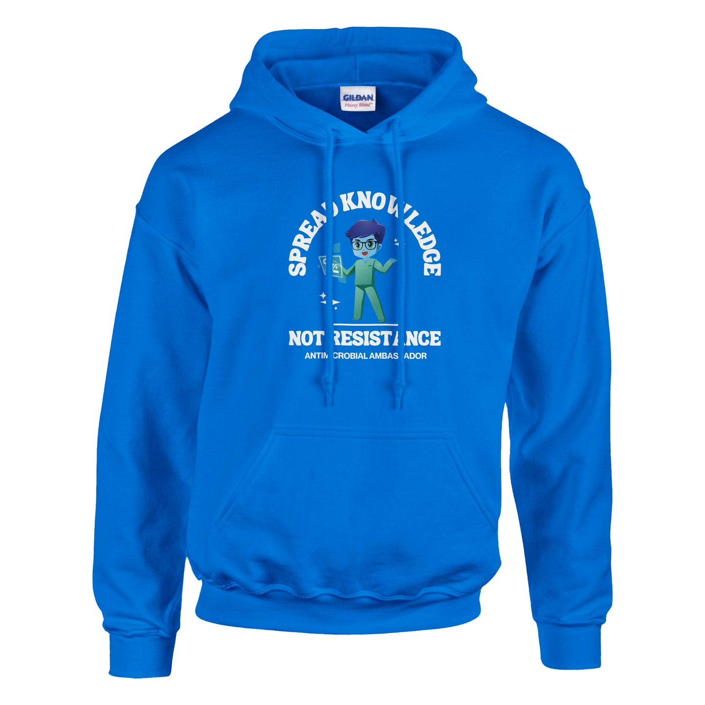 Spread Knowledge, Not Resistance - Pullover Hoodie